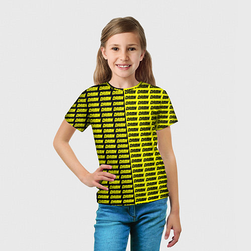 Детская футболка DAMN / 3D-принт – фото 5