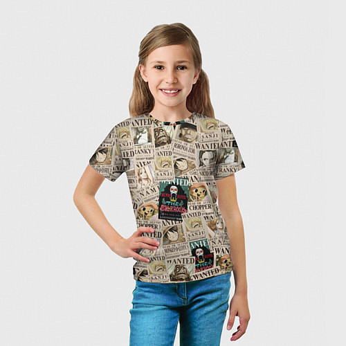 Детская футболка Ван пис / 3D-принт – фото 5