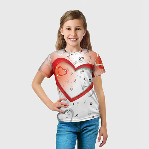 Детская футболка Клуб Романтики / 3D-принт – фото 5