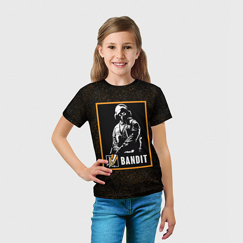 Детская футболка Bandit / 3D-принт – фото 5