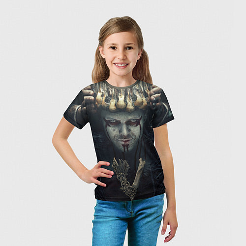 Детская футболка Викинги - Ивар / 3D-принт – фото 5