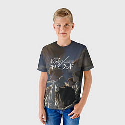 Футболка детская The promised neverland Z, цвет: 3D-принт — фото 2