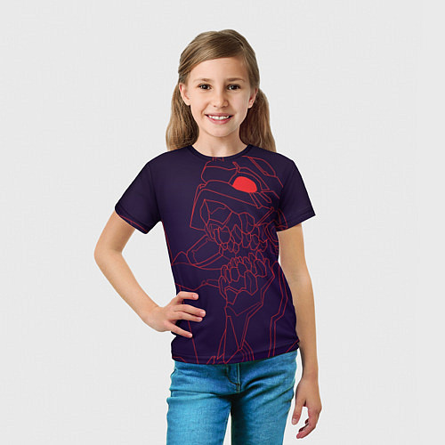 Детская футболка Евангилион / 3D-принт – фото 5
