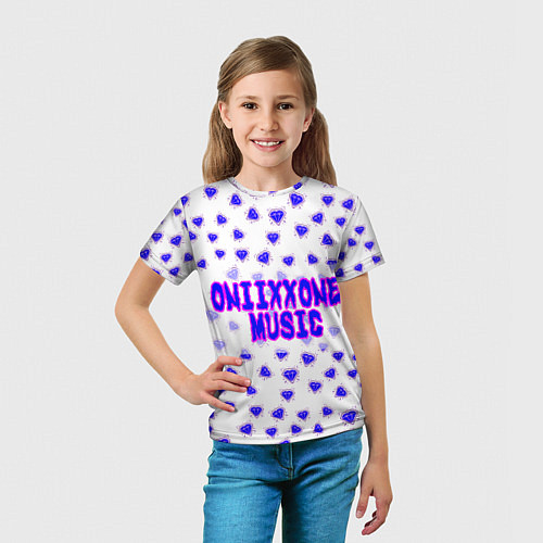 Детская футболка OniixxOneMusic1 / 3D-принт – фото 5