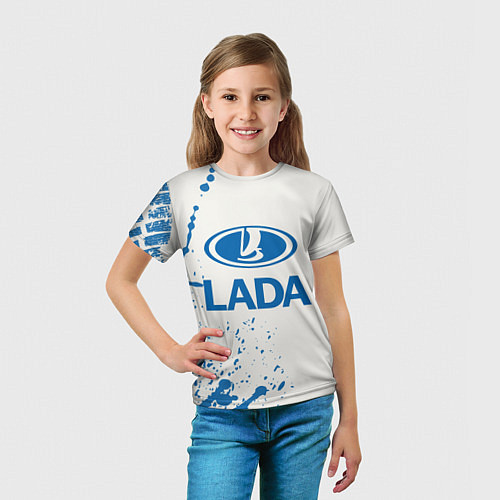 Детская футболка LADA / 3D-принт – фото 5