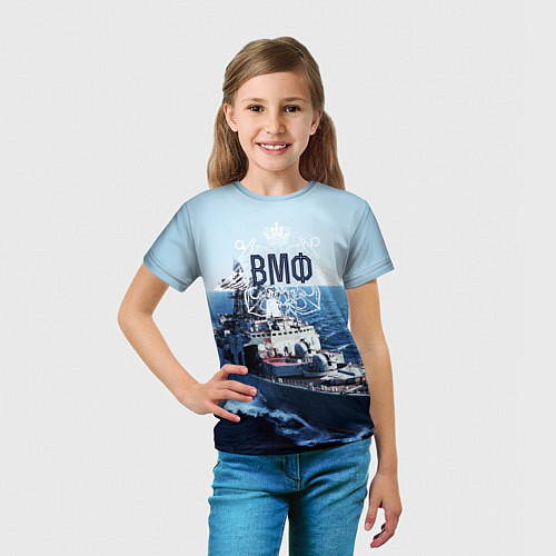 Детская футболка ВМФ / 3D-принт – фото 5