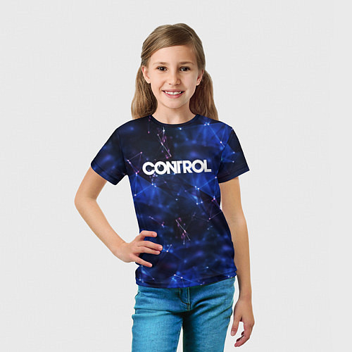 Детская футболка CONTROL / 3D-принт – фото 5