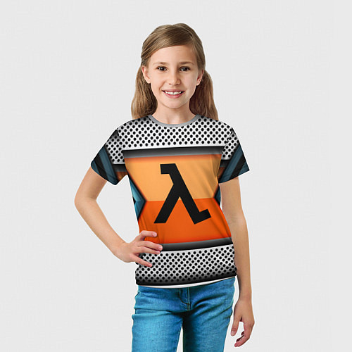 Детская футболка HALF - LIFE / 3D-принт – фото 5