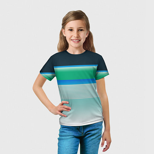Детская футболка Sea color / 3D-принт – фото 5