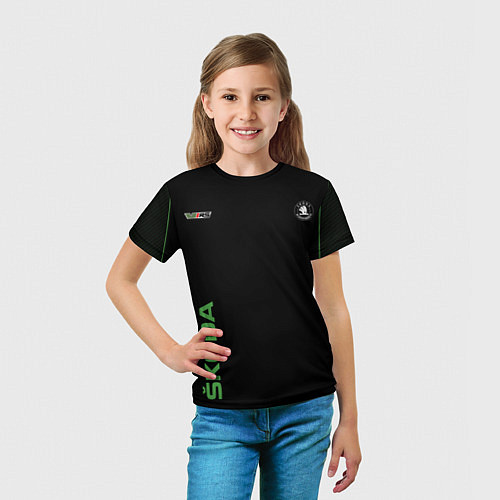 Детская футболка Шкода РС Z / 3D-принт – фото 5