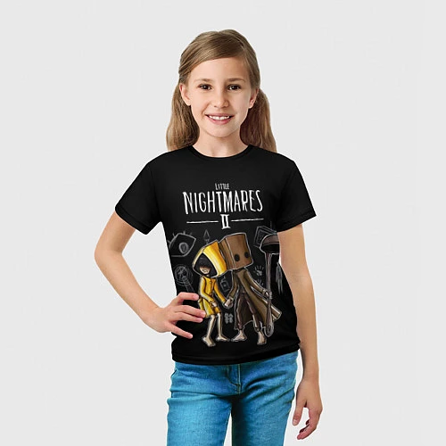 Детская футболка LITTLE NIGHTMARES 2 / 3D-принт – фото 5