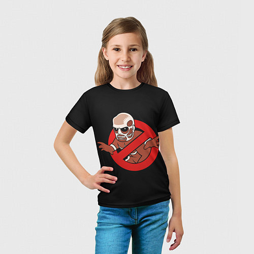 Детская футболка Охотники На Титанов / 3D-принт – фото 5