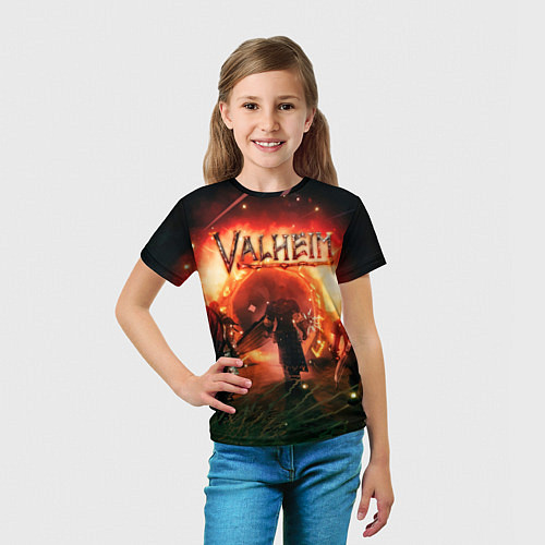 Детская футболка Valheim / 3D-принт – фото 5