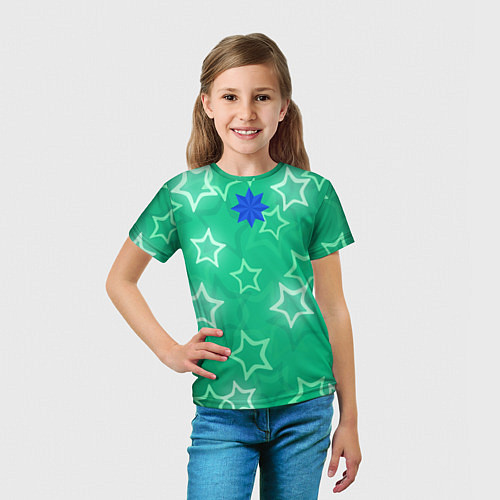 Детская футболка Звёзды / 3D-принт – фото 5