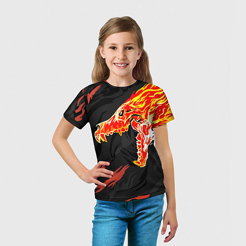 Детская футболка CS:GO - Howl м4а4 Вой / 3D-принт – фото 5