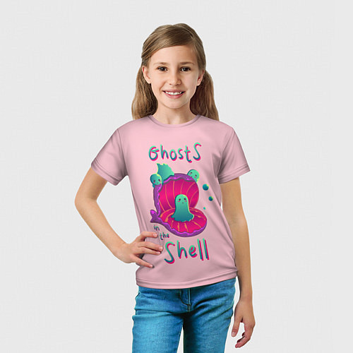 Детская футболка Призрак в доспехах / 3D-принт – фото 5