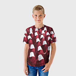 Футболка детская Рассказ Служанки, цвет: 3D-принт — фото 2