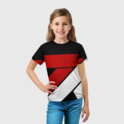 Детская футболка GEOMETRY SPORT / 3D-принт – фото 5