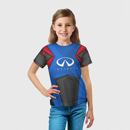 Детская футболка Infinity Инфинити Z / 3D-принт – фото 5