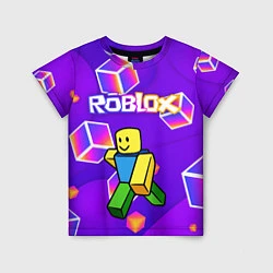 Детская футболка ROBLOX КУБЫ