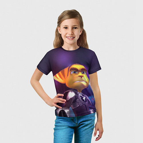 Детская футболка Рэтчет и Кланr / 3D-принт – фото 5