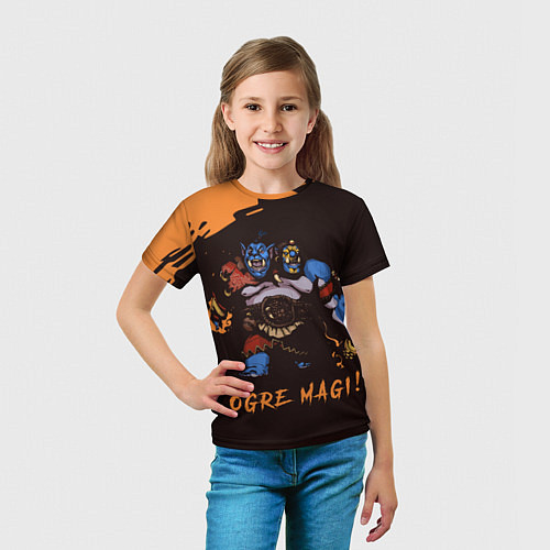 Детская футболка Огр Dota 2 / 3D-принт – фото 5