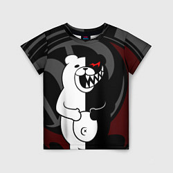 Футболка детская MONOKUMA МОНОКУМА DANGANRO, цвет: 3D-принт