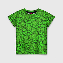 Детская футболка Зелёный клевер