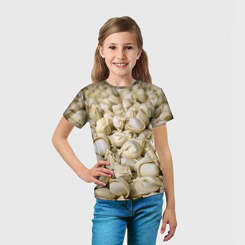 Детская футболка Пельмени / 3D-принт – фото 5