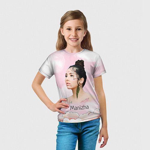 Детская футболка Манижа Manizha / 3D-принт – фото 5
