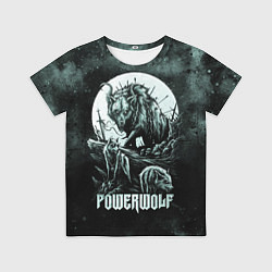 Футболка детская Powerwolf, цвет: 3D-принт