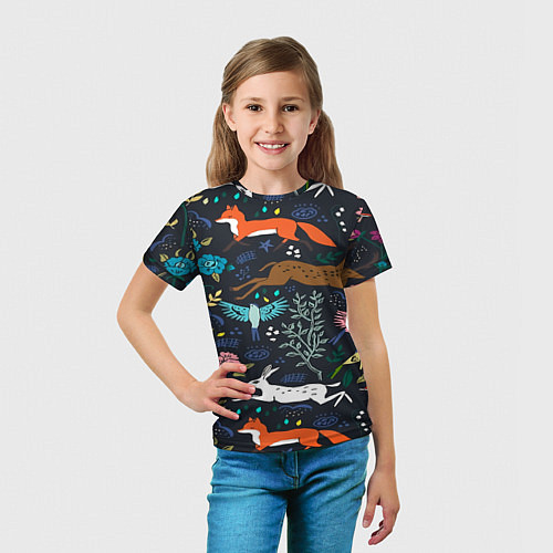 Детская футболка Звери и Природа / 3D-принт – фото 5