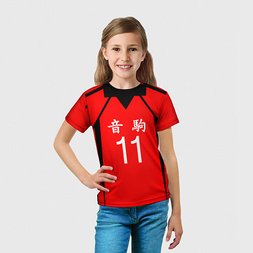 Детская футболка НЕКОМА 11 КЕНМА КОЗУМЕ / 3D-принт – фото 5