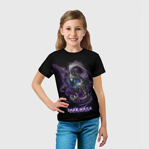 Детская футболка Dark souls Abyss walker / 3D-принт – фото 5