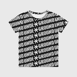 Футболка детская UNDERGROUND, цвет: 3D-принт