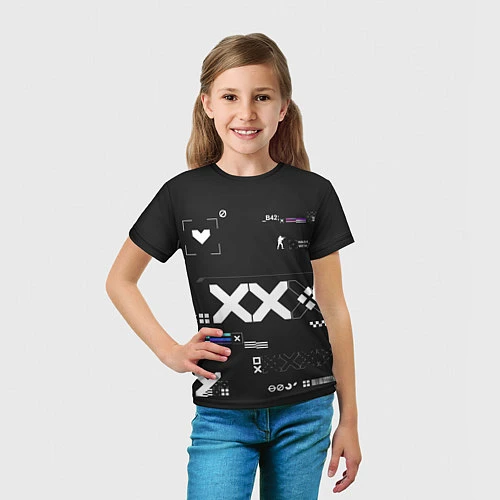 Детская футболка Desert Eagle: Printstream Graphite / 3D-принт – фото 5