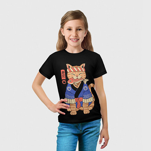 Детская футболка Суши Мастер / 3D-принт – фото 5