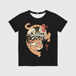 Футболка детская Cat of Death, цвет: 3D-принт