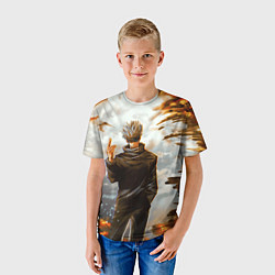 Футболка детская Магическая битва, цвет: 3D-принт — фото 2