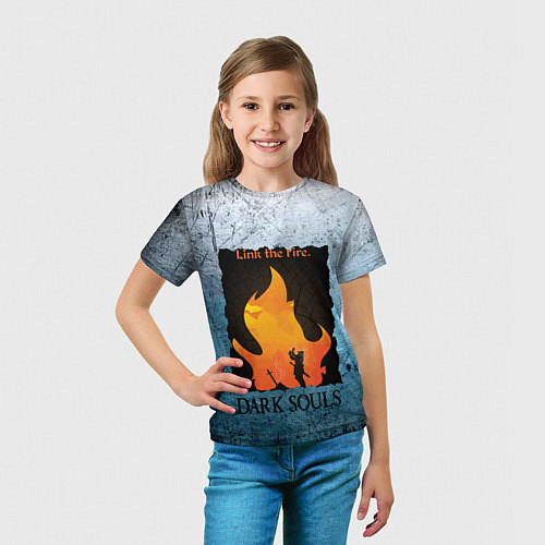 Детская футболка DARK SOULS СТОРОНА ДУШИ / 3D-принт – фото 5
