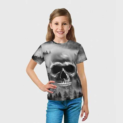 Детская футболка Лесной Дух / 3D-принт – фото 5