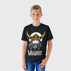 Футболка детская Valheim Viking, цвет: 3D-принт — фото 2