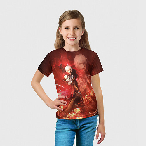 Детская футболка Молодой Данте / 3D-принт – фото 5