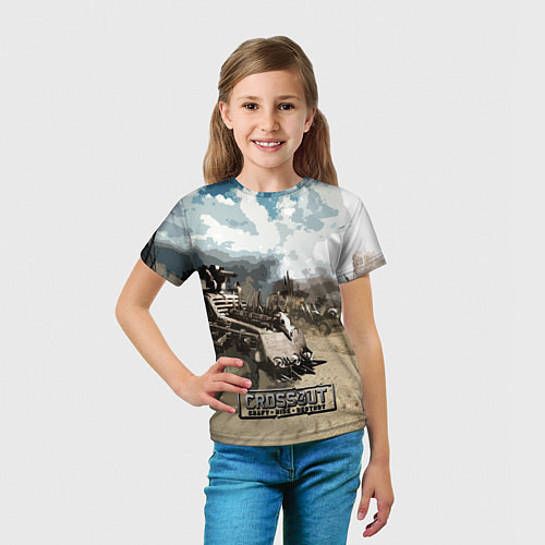 Детская футболка Crossout Game / 3D-принт – фото 5