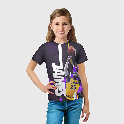 Детская футболка Леброн / 3D-принт – фото 5