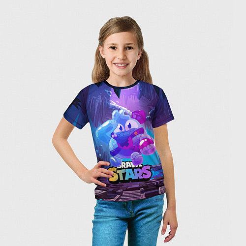 Детская футболка Сквик Squeak Brawl Stars / 3D-принт – фото 5