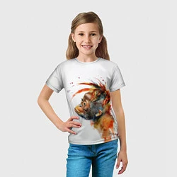 Футболка детская Орангутанг, цвет: 3D-принт — фото 2