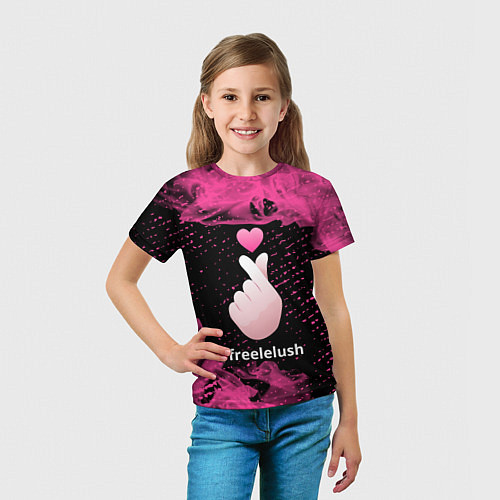 Детская футболка Свободу Лелушу - Пламя / 3D-принт – фото 5