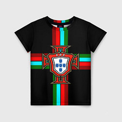 Футболка детская Сборная Португалии, цвет: 3D-принт