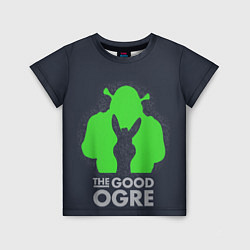 Футболка детская Shrek: Im good ogre, цвет: 3D-принт